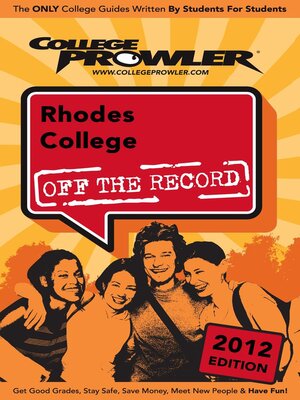 cover image of Rhodes College 2012